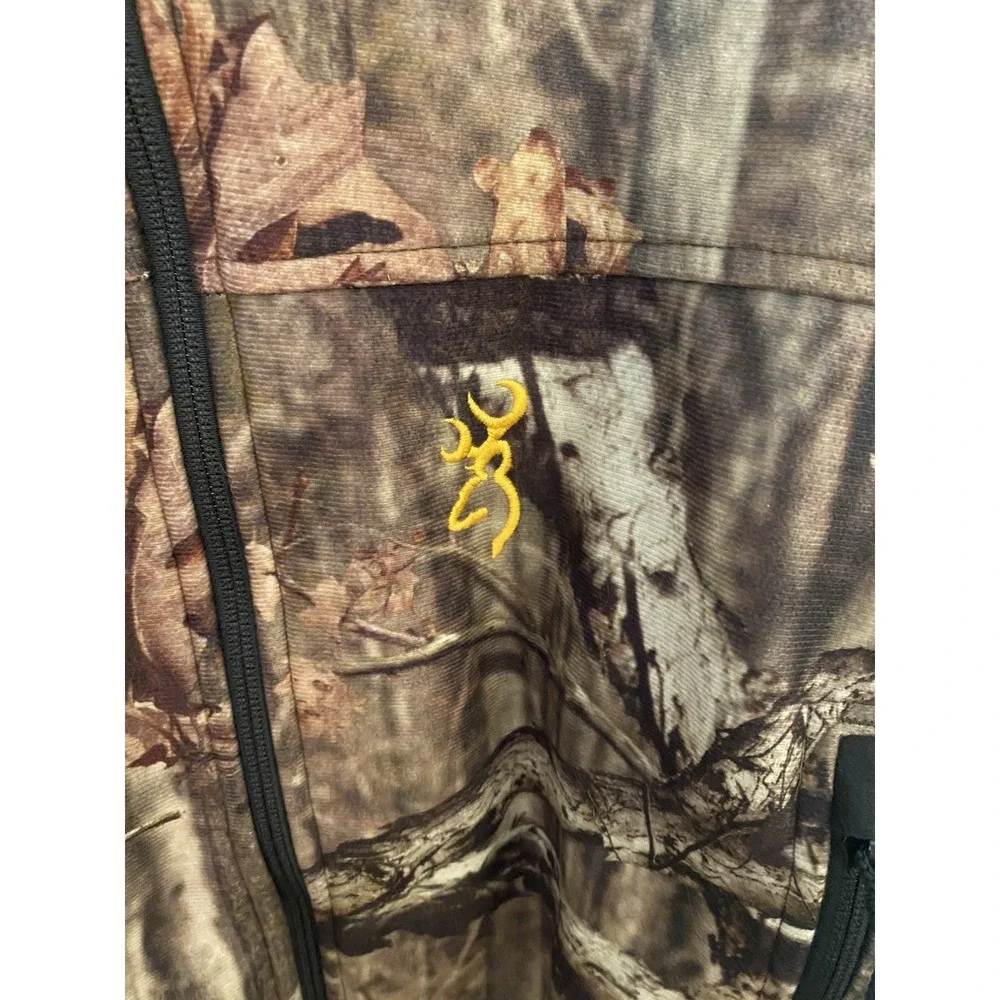 Browning Camouflage Scent Control Hunting Jacket Size L - Picture 2 of 7